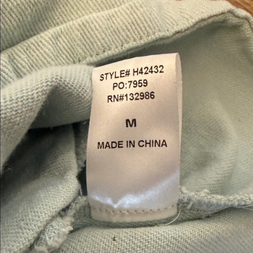 MOD on Trend Light Blue Denim Puff Sleeve Dress, Size Medium - Picture 7 of 7